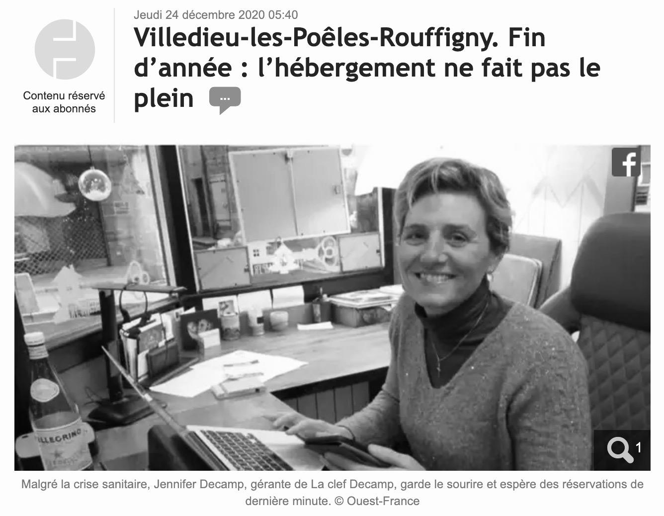 Fin d’année : l’hébergement ne fait pas le plein...