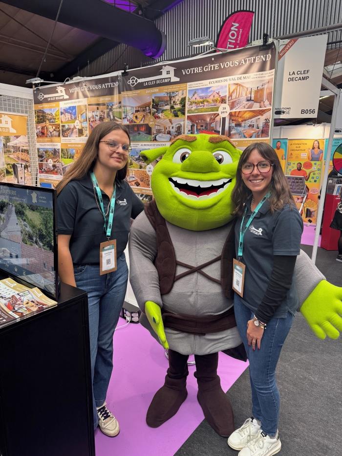 L'équipe La Clef Decamp présente au Salon CSE Rouen